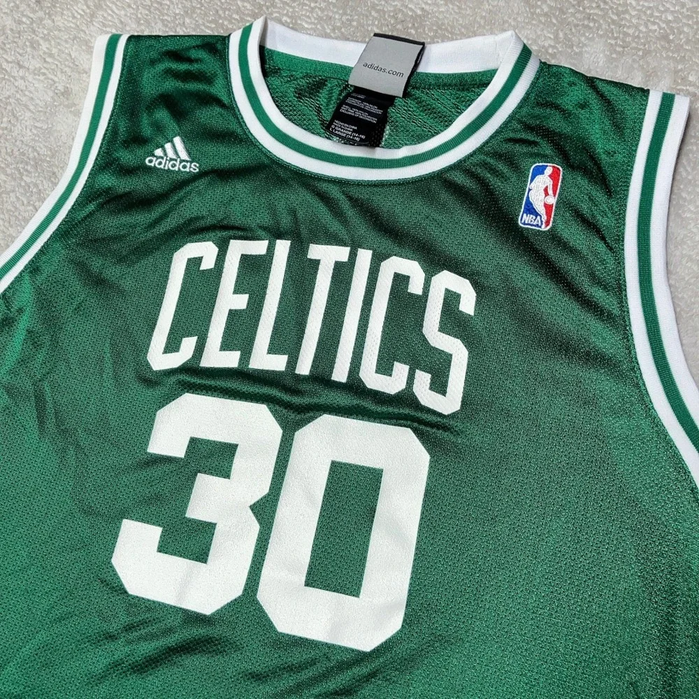 adidas Boston Celtics Rasheed Wallace #30 Green NBA Jersey Youth Large (14-16)